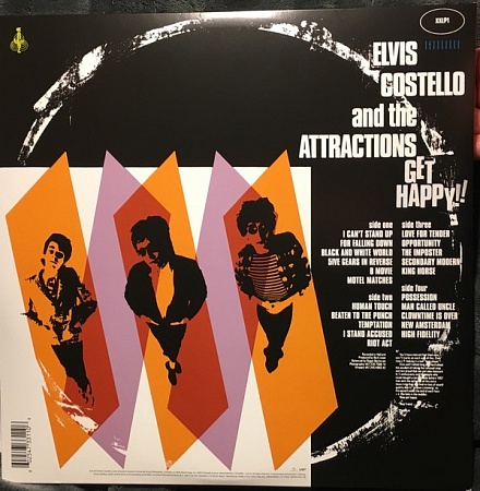    Elvis Costello & The Attractions  Get Happy! (2LP)         