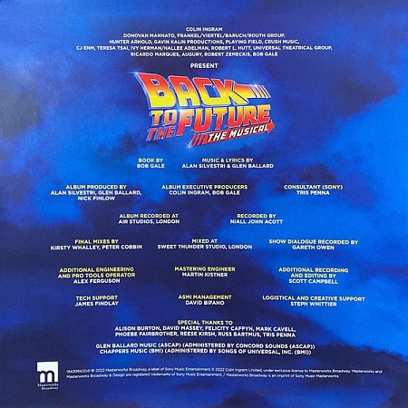    "Back to The Future" Original Cast - Back to the Future: The Musical (2LP)         