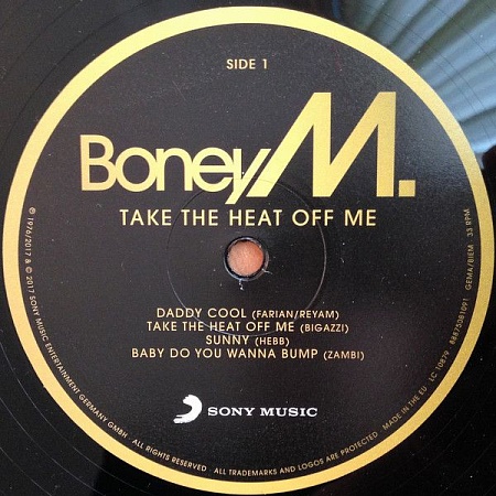    Boney M - Take The Heat Off Me (LP)      