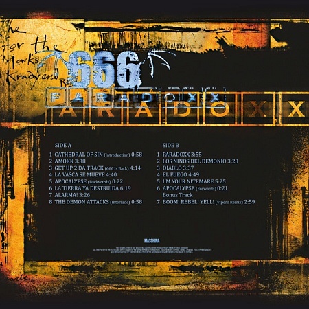    666 - Paradoxx (LP)         