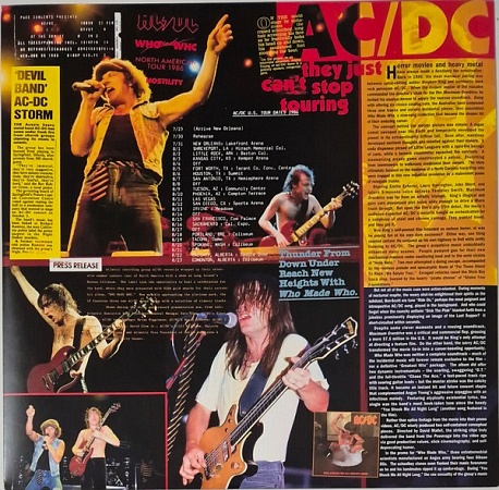    AC/DC - Who Made Who (LP) 50th Anniversary         