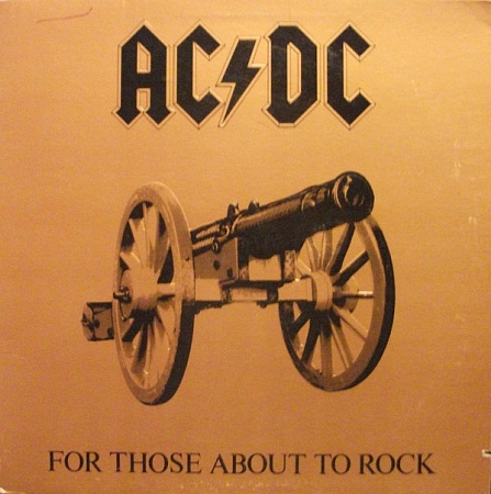    AC/DC - For Those About To Rock We Salute You (LP)      