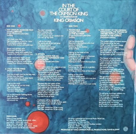    King Crimson - In The Court Of The Crimson King (An Observation By King Crimson) (LP)         