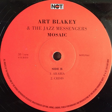    Art Blakey & The Jazz Messengers  Mosaic (LP)      