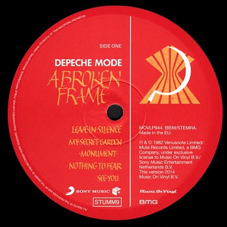    Depeche Mode - Abroken Frame (LP)         