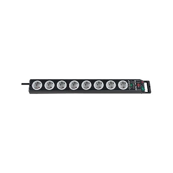 картинка Сетевой фильтр Brennenstuhl Super-Solid 13,5 А 8 розеток кабель 2,5 м H05VV-F 3G1,5 черный 1153380318 от магазина