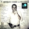    Leonard Cohen - Live Songs (LP)  