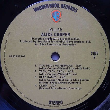    Alice Cooper - Killer (LP)      