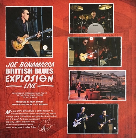    Joe Bonamassa. British Blues Explosion Live  (3LP) (LE)      