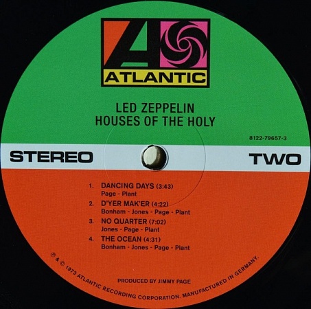    Led Zeppelin - Houses Of The Holy (LP)         