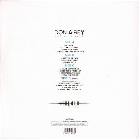    Don Airey - One Of A Kind (2LP)         