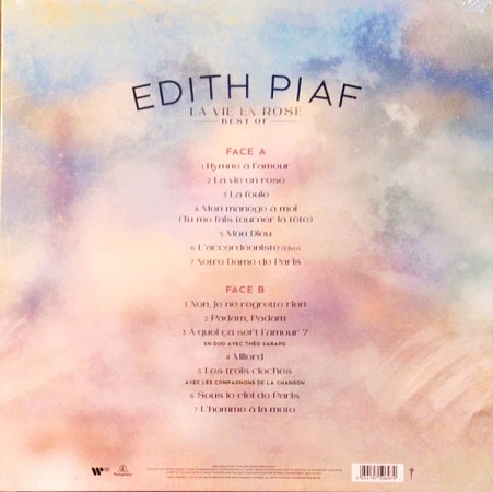    Edith Piaf - La Vie En Rose - Best Of (LP)         