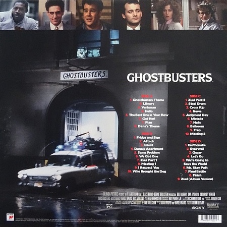    Elmer Bernstein - Ghostbusters (Original Motion Picture Score) (2LP)         