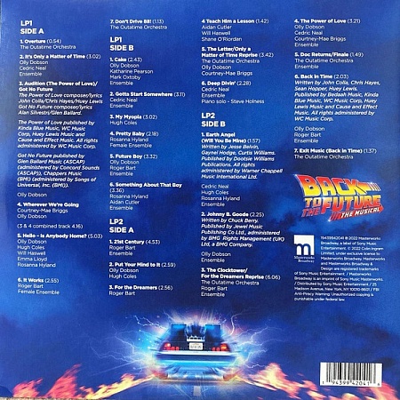    "Back to The Future" Original Cast - Back to the Future: The Musical (2LP)         