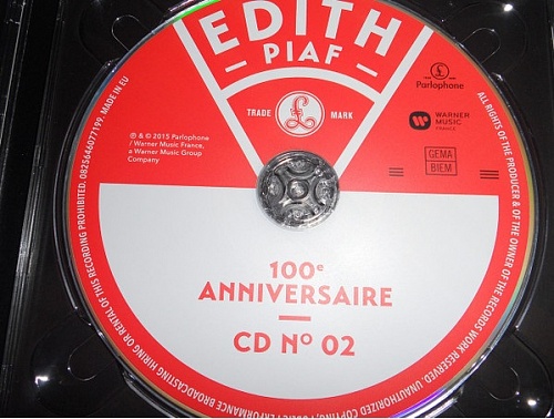  CD  Edith Piaf - 100ᵉ Anniversaire         