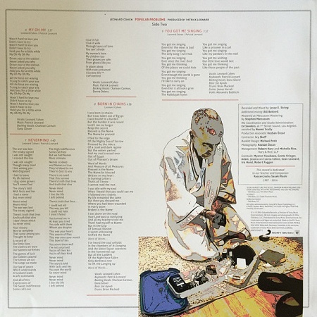 картинка Пластинка виниловая Leonard Cohen - Popular Problems (LP) магазин являющийся официальным дистрибьютором в России
