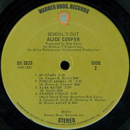    Alice Cooper - School'S Out (LP)         