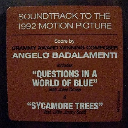    Angelo Badalamenti ‎ Twin Peaks - Fire Walk With Me (Music From The Motion Picture Soundtrack) (LP)         