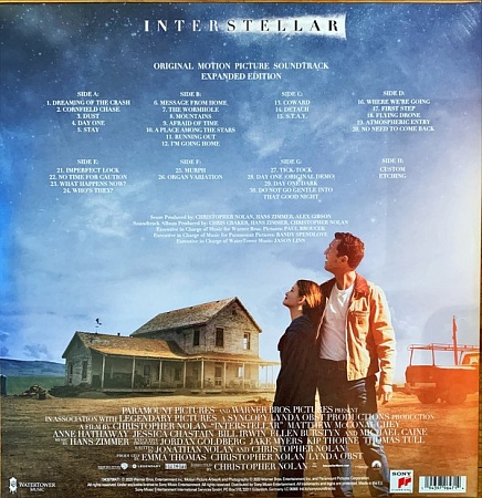    Johnny Hans Zimmer - Interstellar (Original Motion Picture Soundtrack Expanded Edition) (4LP)         