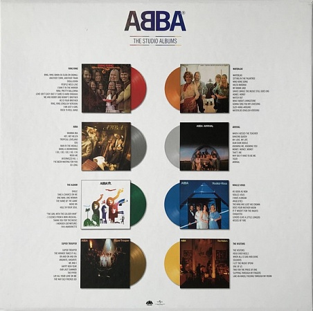    ABBA - The Studio Albums (COLOUR, 8 LP)         