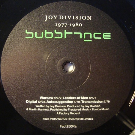    Joy Division  Substance (2LP)         