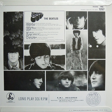    The Beatles. Rubber Soul (mono)  (LP)      