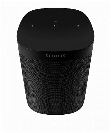 картинка Беспроводная Hi-Fi акустика Sonos One SL black магазин являющийся официальным дистрибьютором в России