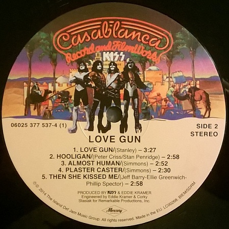    Kiss  Love Gun (LP)         
