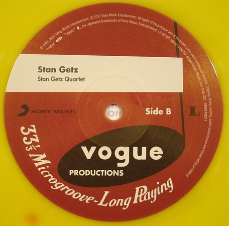    The Stan Getz Quartet - The Stan Getz Quartet (LP)         