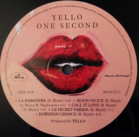    Yello - One Second (LP)         