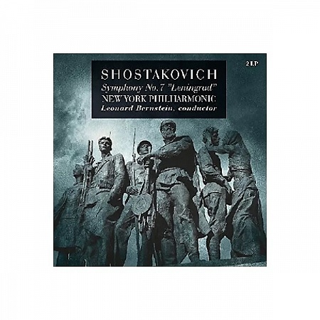    Dmitri Shostakovich, New York Philharmonic*, Leonard Bernstein - Symphony No. 7 in C Major, Op. 60 "Leningrad" (2LP)         