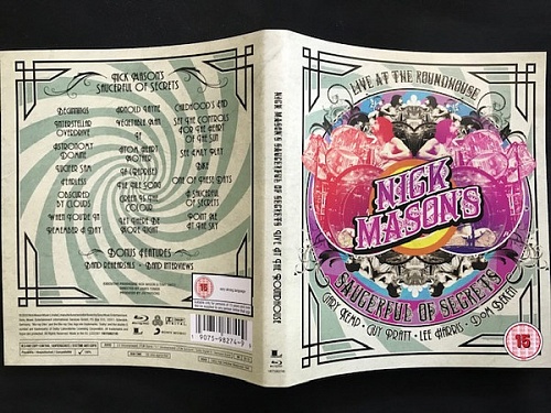  Blu Ray Nick Mason's Saucerful Of Secrets - Live At The Roundhouse         