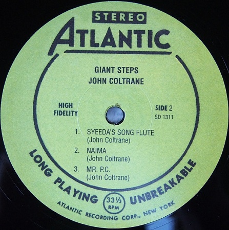 картинка Пластинка виниловая John Coltrane - Giant Steps (LP) магазин являющийся официальным дистрибьютором в России