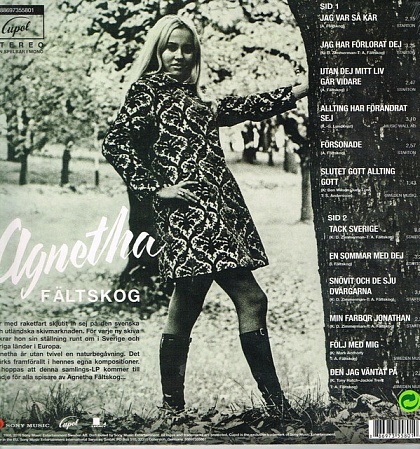    Agnetha Faltskog  Agnetha Faltskog (LP)         