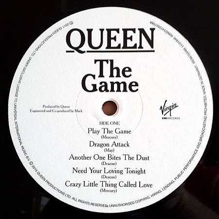    Queen - The Game (LP)         