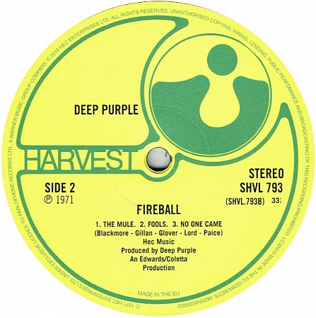    Deep Purple - Fireball (LP)         
