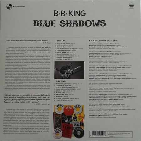    B.B. King - Blue Shadows - Underrated Kent Recordings 1958-1962 (LP)         