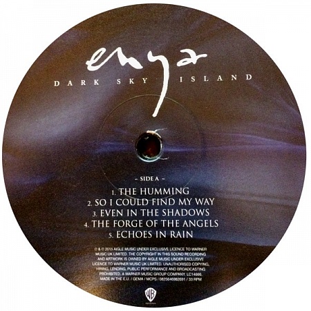   ENYA - Dark sky island (LP)         