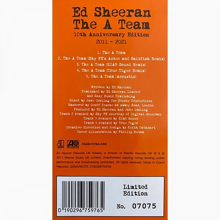    Ed Sheeran - The A Team (LP)         