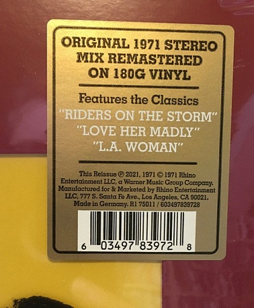    Doors - L.A. Woman (LP)         