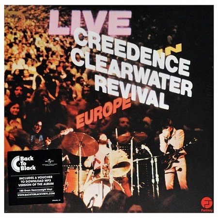    Creedence Clearwater Revival - Live In Europe (2LP)         