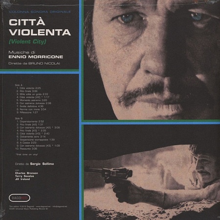    Ennio Morricone - Città Violenta (Colonna Sonora Originale) (LP)         