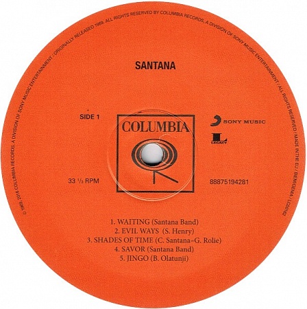    Santana - Santana (LP)         