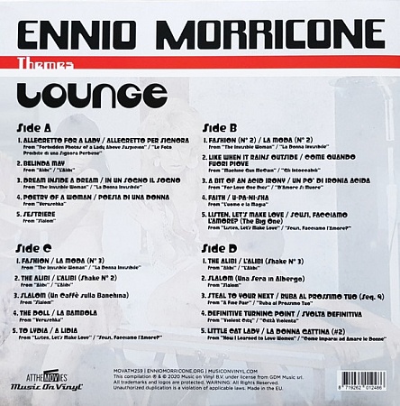    Ennio Morricone - Lounge (2LP)         