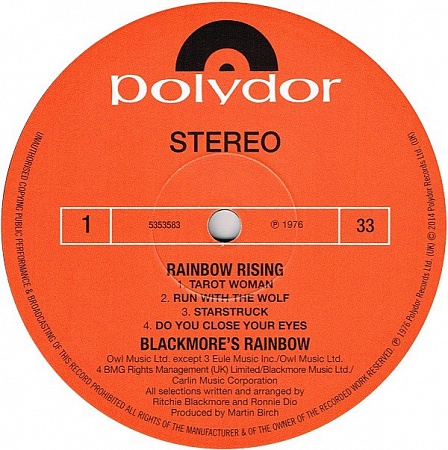    Rainbow - Rising (LP)         