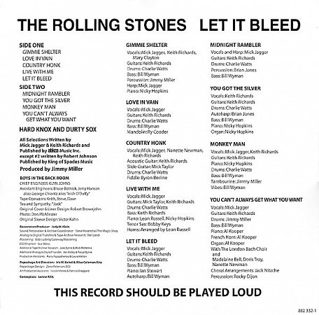    The Rolling Stones - The Let it Bleed (LP)      