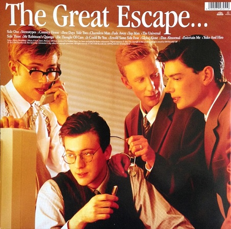 картинка Пластинка виниловая Blur - The Great Escape (2LP) магазин являющийся официальным дистрибьютором в России
