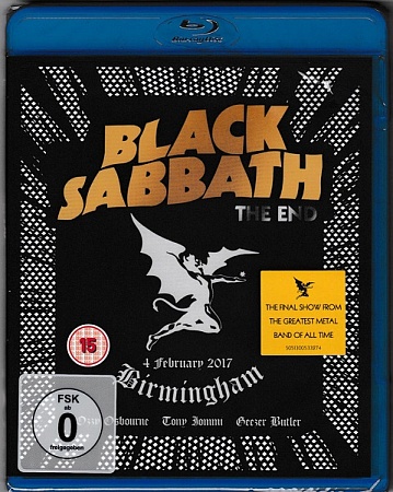  Blu Ray Black Sabbath - The End (4 February 2017 - Birmingham)         