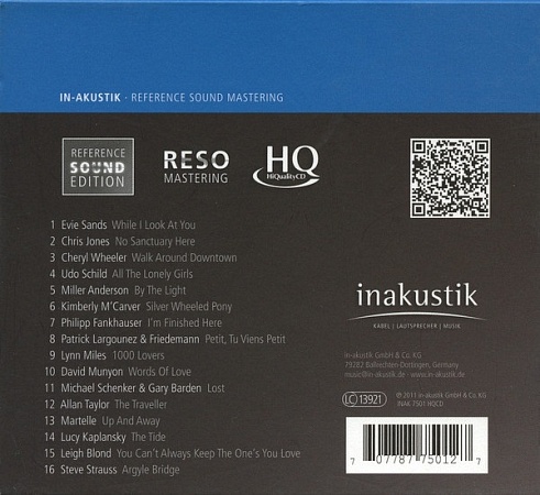  CD  In-Akustik Various - Great Voices          