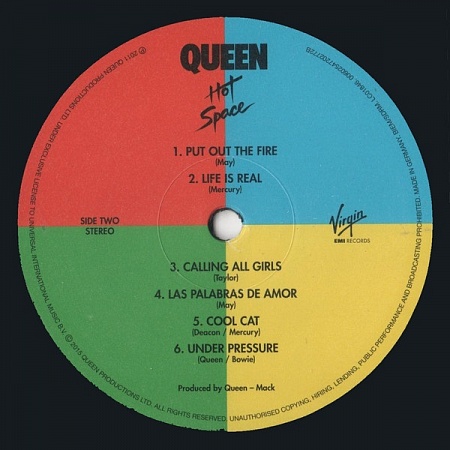   Queen. Hot Space (LP)         